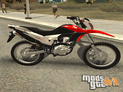 Honda NXR 160 Bros ESDD para GTA San Andreas